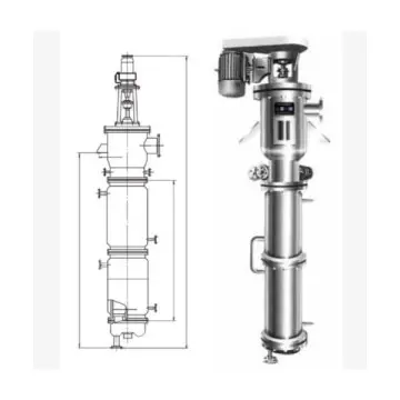 LG Series Of Centrifugal Scraper Film Evaporator